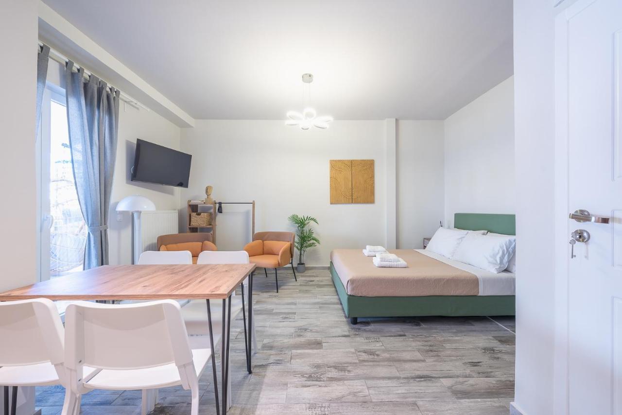 Sunny Studio With Starlight Balcony Athènes Extérieur photo