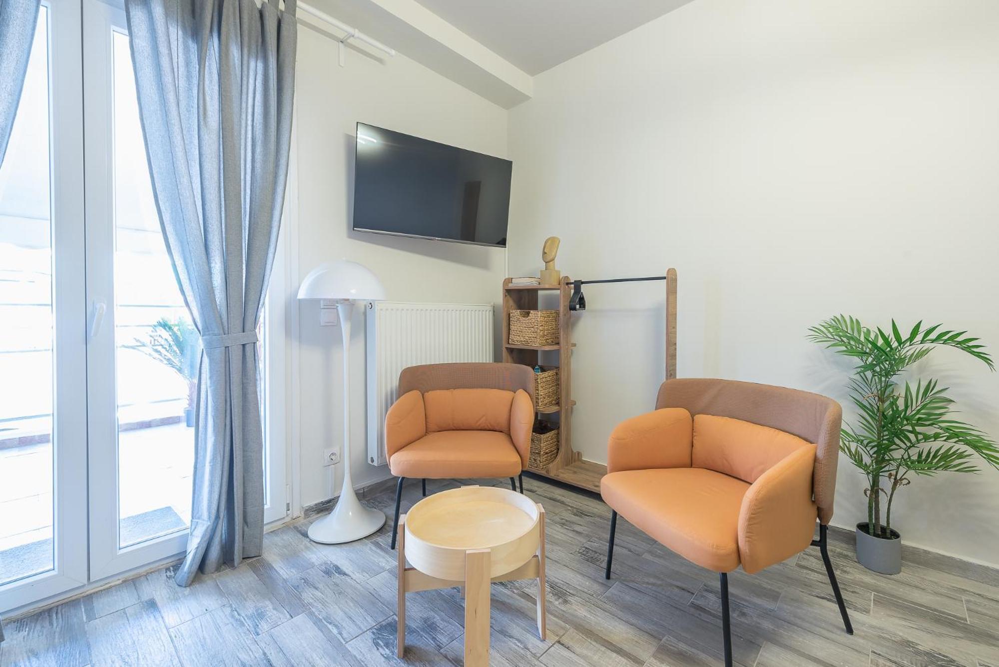 Sunny Studio With Starlight Balcony Athènes Extérieur photo